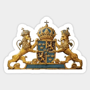 Coat of arms of Sweden Sticker